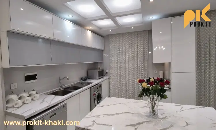 سفارش کابینت سفید و توسی