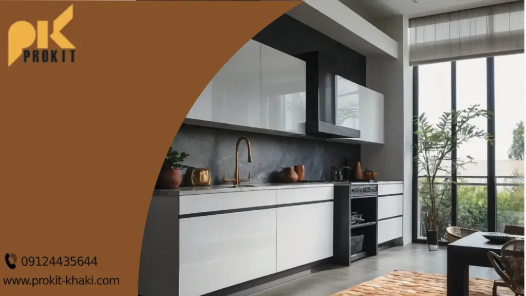 کابینت سفید توسی