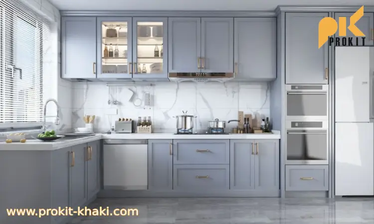 کابینت سفید توسی مات