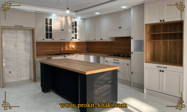 کابینت آشپزخانه نئو کلاسیک