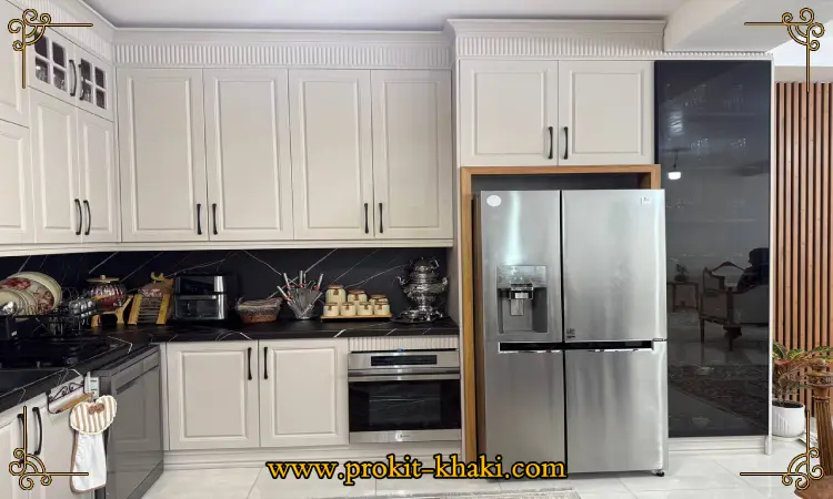 صفحه مشکی برای کابینت