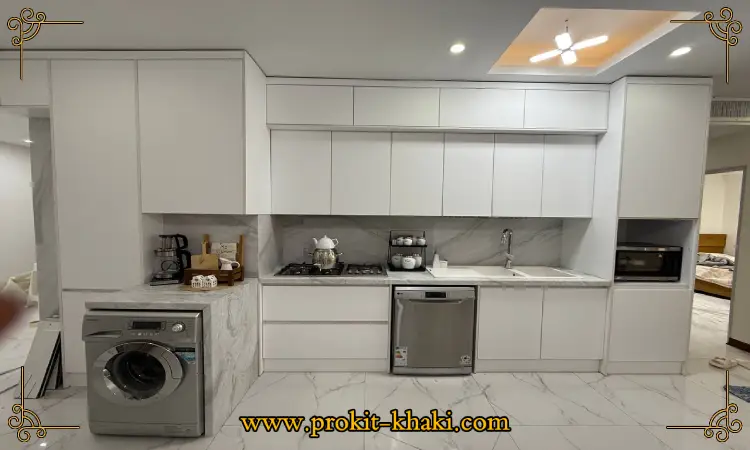 قیمت کابینت سفید