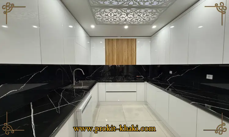 کابینت مدرن سفید