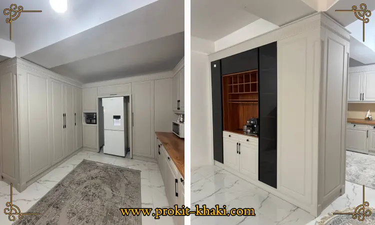 اندازه و ابعاد کابینت آماده